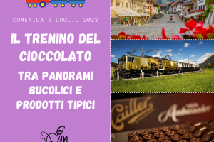 Il Trenino del Cioccolato tra panorami bucolici e prodotti tipici